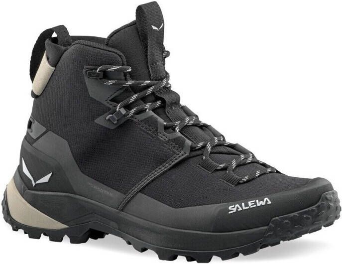 Salewa Women's Puez 2 Mid PTX Wandelschoenen zwart grijs