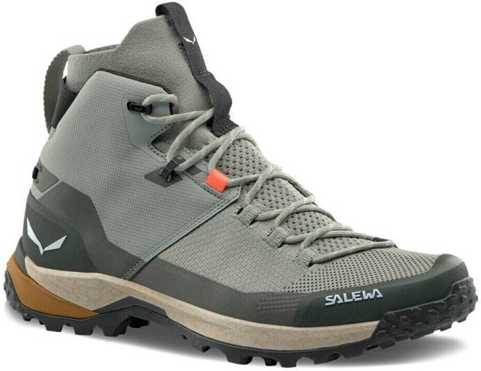 Salewa Puez Knit Mid PTX Wandelschoenen grijs