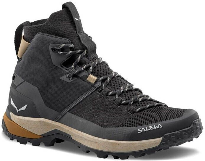 Salewa Puez Knit Mid PTX Wandelschoenen grijs - Foto 2