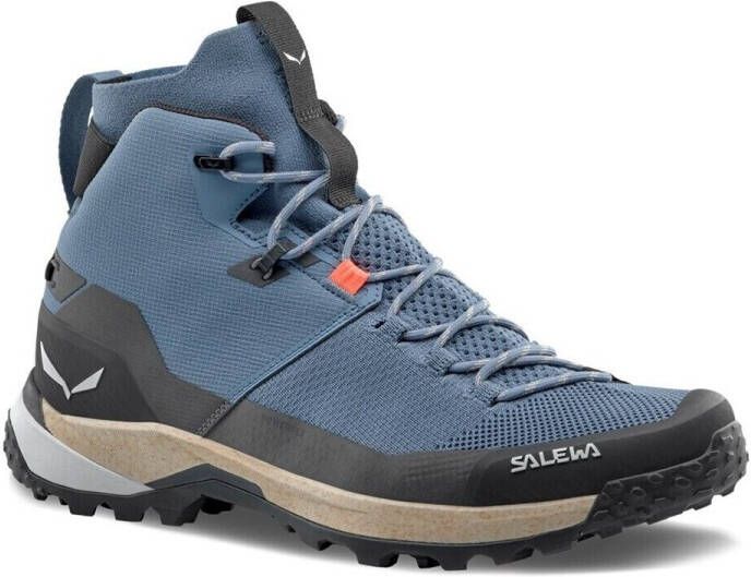 Salewa Puez Knit Mid PTX Wandelschoenen grijs