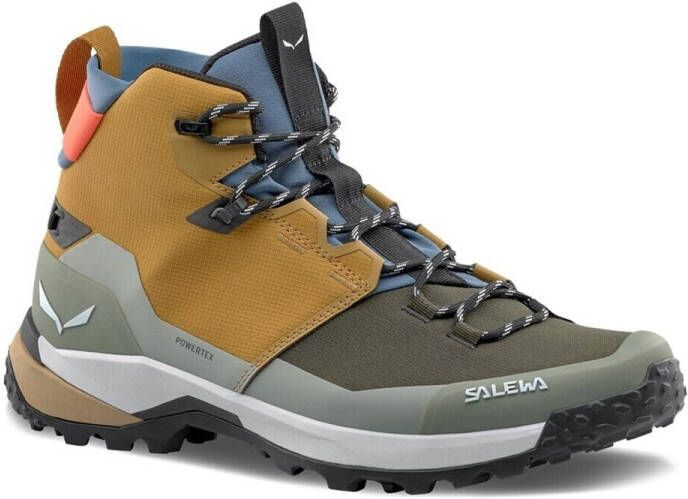 Salewa Puez Mid PTX Wandelschoenen bruin