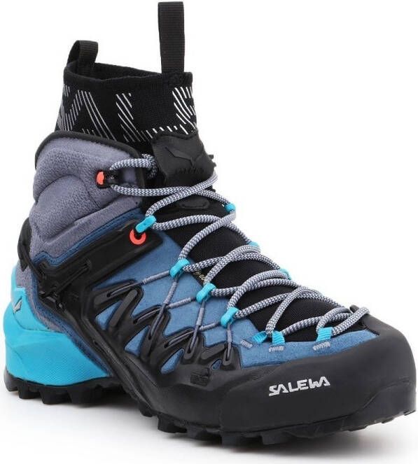 Salewa Women's Wildfire Edge Mid GTX Approachschoenen zwart blauw