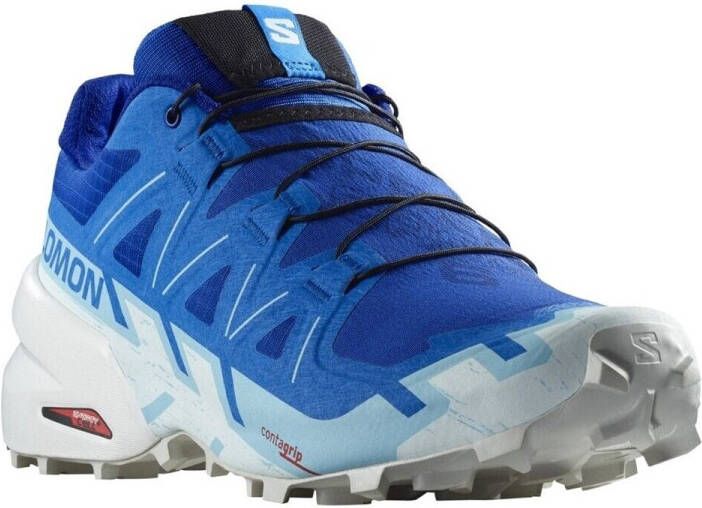 Salomon Speedcross 6 Trailrunningschoenen Regular blauw - Foto 2