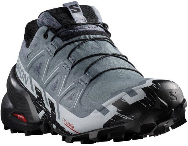 Salomon Women's Speedcross 6 Gore-Tex Trailrunningschoenen 2 3 grijs