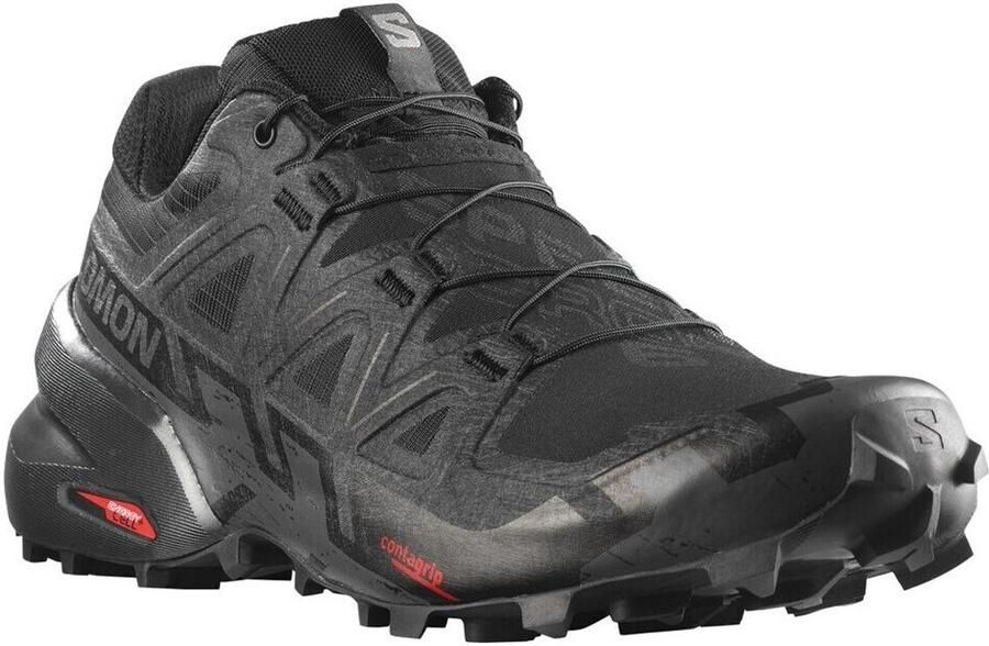 Salomon Speedcross 6 Herren Wandelschoenen Outdoor Trail-Running Schoenen Zwart - Foto 5