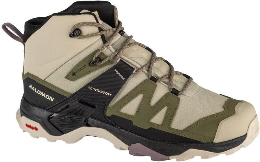 Salomon Women's X Ultra 4 Mid GTX Wandelschoenen 2 3 olijfgroen