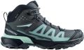 Salomon Women's X Ultra 360 Mid GTX Wandelschoenen 1 3 blauw - Donkergrijs