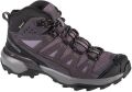 Salomon Women's X Ultra 360 Leather Mid GORE-TEX Wandelschoenen grijs zwart - Grijs