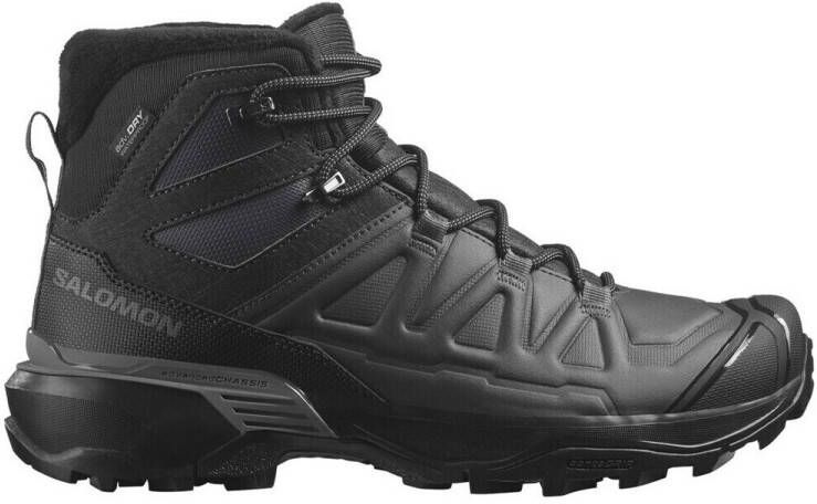 Salomon Women's X Ultra Snowpilot Waterproof Winterschoenen 2 3 zwart grijs