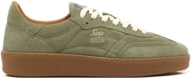 Sanjo Lage Sneakers FTC 86 Suede Olive