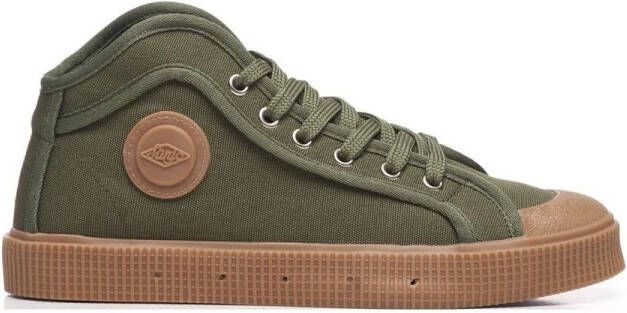 Sanjo Lage Sneakers K100 Khaki Gum