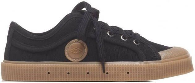 Sanjo Lage Sneakers K200 Black Caramel