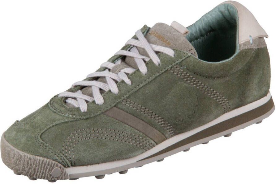 Satorisan Stardust Suede Casual Sneakers Unisex Vintage Leer Sneakers Kleur Rush Green - Foto 2