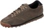 Satorisan Stardust Suede Casual Sneakers Mannen Vintage Leer Sneakers Kleur Deep Khaki - Thumbnail 2