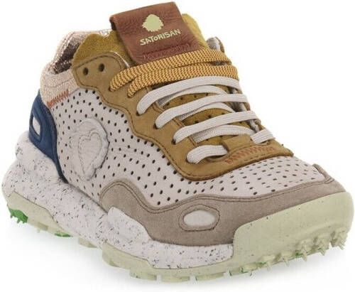 Satorisan Chacrona Laser Premium Casual Sneakers Unisex Vintage Leer Sneakers Kleur Multicolor - Foto 4