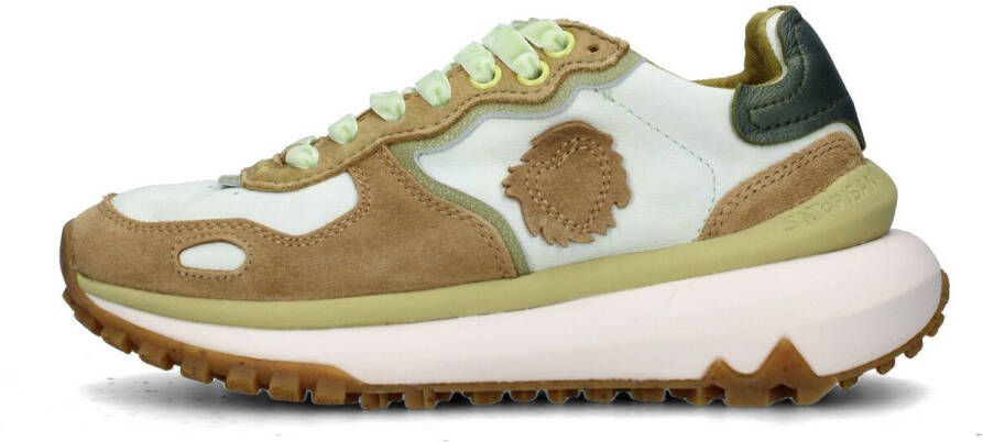 Satorisan Casual Sneakers Vrouwen Chacrona Metta Premium Ul Vintage Leer Sneakers Farbe Clarity Green Größe - Foto 2