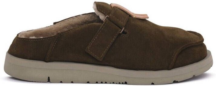 Satorisan Uwabaki Clog Suede Klomp Unisex Leer Klomp Kleur Thunderbolt - Foto 3