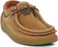 Satorisan Kwahu Rustic Wallaby Moccasin Vrouwen Leer en textiel Moccasin Kleur Peanut W - Bruin