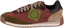 Satorisan Ensō Suede Casual Sneakers Unisex Vintage Leer Sneakers Kleur Xide