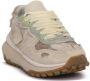 Satorisan Chacrona Metta Lino Whitewisp Casual Sneakers Vrouwen Vintage Leer en linnen Sneakers Kleur Multi Green - Thumbnail 3