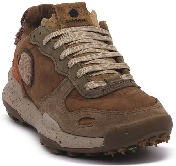 Satorisan Chacrona Premium Casual Sneakers Mannen Vintage Leer Sneakers Kleur Mid Brown - Foto 3