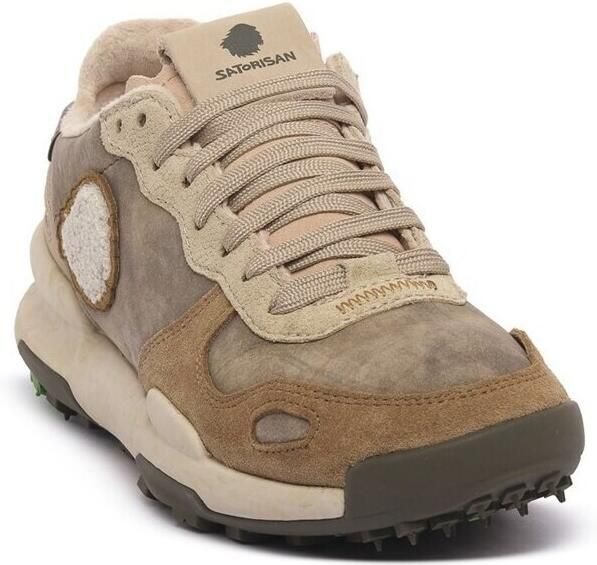 Satorisan Chacrona Premium Casual Sneakers Vrouwen Vintage Leer Sneakers Kleur Desert W - Foto 3