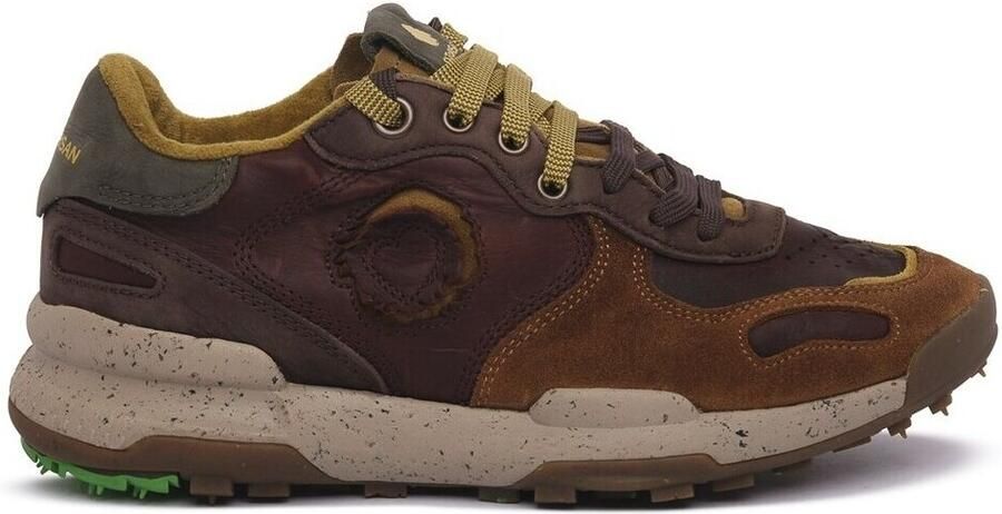 Satorisan Chacrona Pull Up Casual Sneakers Mannen Vintage Leer Sneakers Kleur Polo Brown - Foto 3