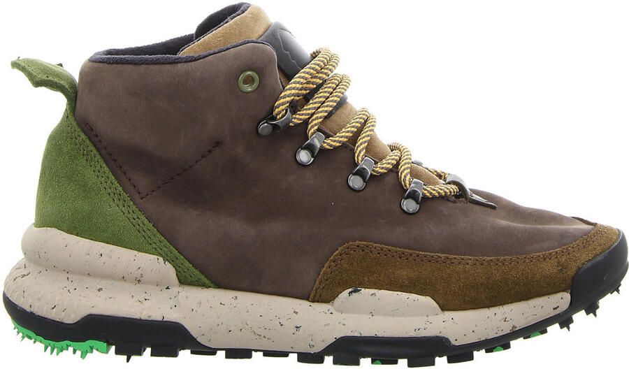 Satorisan Kiso Premium Enkel Laarzen Unisex Vintage Leer Laarzen Kleur Dark Brown Green