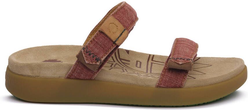 Satorisan Slippers SUNKACHINA KAE LINEN SMOKY