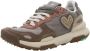 Satorisan Chacrona Premium Casual Sneakers Vrouwen Vintage Leer Sneakers Kleur Rocky Loden - Thumbnail 3