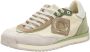 Satorisan Ensō Gaia Casual Sneakers Unisex Vintage Leer en textiel Sneakers Kleur Pampas White - Thumbnail 2
