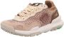 Satorisan Chacrona Laser Premium Casual Sneakers Vrouwen Vintage Leer Sneakers Kleur Creamy Peach - Thumbnail 3