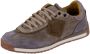 Satorisan Ensō Suede Casual Sneakers Unisex Vintage Leer Sneakers Kleur Peat Green - Thumbnail 2