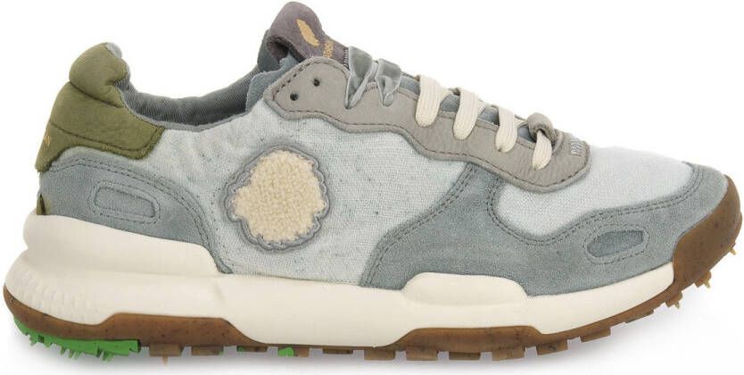 Satorisan Chacrona Linen Casual Sneakers Vrouwen Vintage Leer en linnen Sneakers Kleur Camo Milky Jade - Foto 4