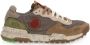 Satorisan Chacrona Linen Casual Sneakers Mannen Vintage Leer en linnen Sneakers Kleur Faded Chestnut - Thumbnail 3