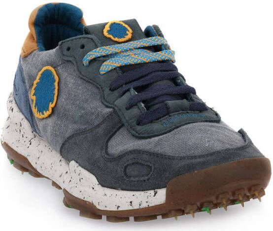 Satorisan Sneakers JEANS LINEN PSYCHADELIC