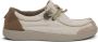 Satorisan Kwahu Linen Wallaby Moccasin Mannen Leer en linnen Moccasin Kleur Mega Marbre - Thumbnail 2