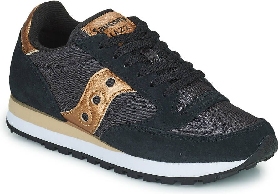 Saucony Zwarte Sneakers Logo Voor Nylon Rubber Black Dames - Foto 6