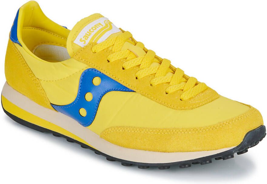 Saucony Trainer 80 Heren Schoenen Geel Maat: 42.5 Nylon Foot Locker
