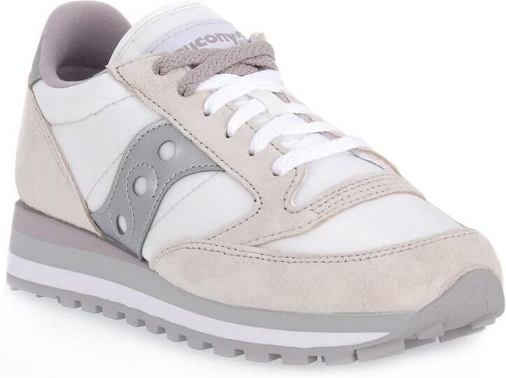 Saucony Leather Lace-Up Sneakers with Rubber Sole Wo White - Foto 6