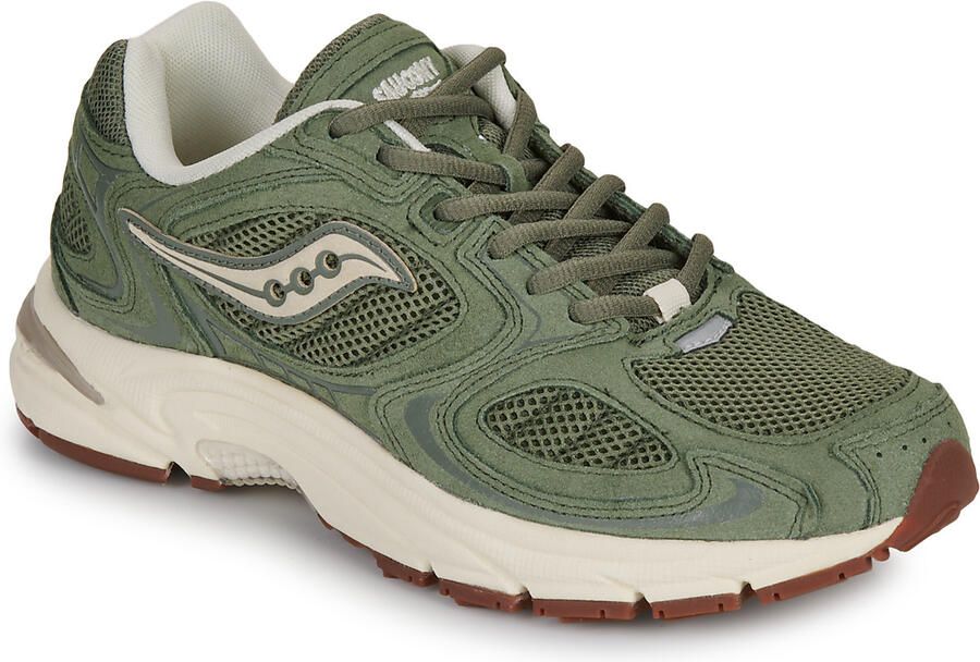 SAUCONY Lage Sneakers Grid Jazz 9 Maat: 41 Materiaal: Leer Kleur: Groen