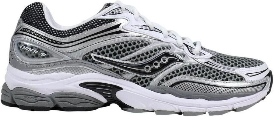 SAUCONY Lage Sneakers Dames Progrid Omni 9 Maat: 46 Materiaal: Rubber Kleur: Grijs - Foto 3