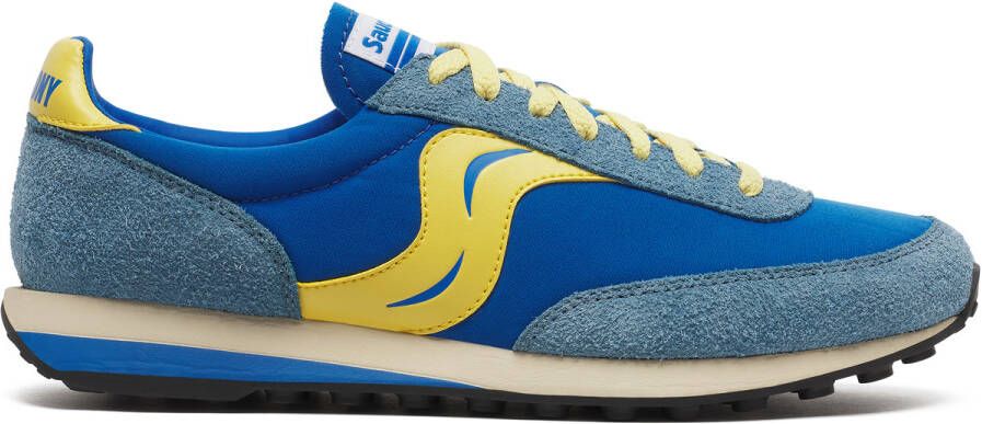 Saucony Trainer 80 Sneakers Textiel Heren Geel - Foto 2