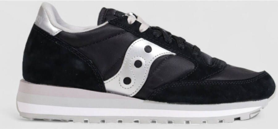 Saucony Zwarte Sneakers met Stoffen Voering en Rubberen Zool Black Dames - Foto 13