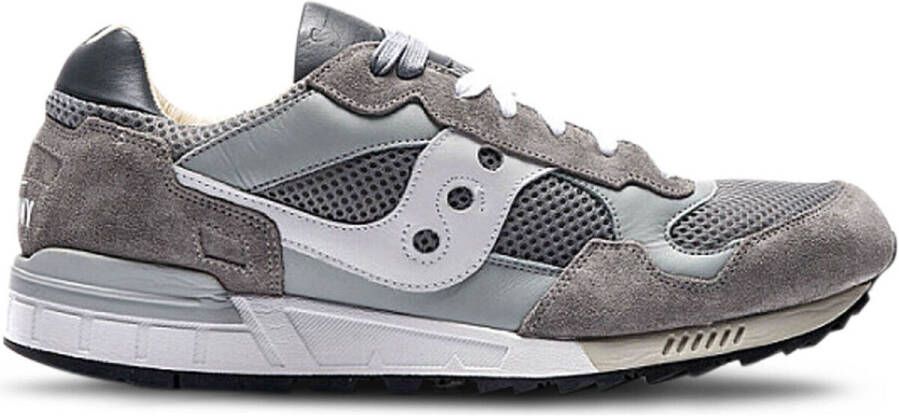 Saucony Stoffen en Suède Sneakers met Rubberen Zool Gray