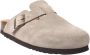 Scholl Stijlvolle Sandaal Sabot Fae Beige Dames - Thumbnail 4