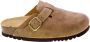 Scholl FAE NEW Suede SA Womens Taupe FALSO Clogs Taupe - Thumbnail 2