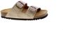 Scholl Sandalen Josephine 2 Riemen Synthetische Leer Vrouwen Donkerbeige - Thumbnail 4