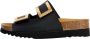 Scholl Monterey Slippers zwart Synthetisch Dames - Thumbnail 3