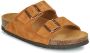 Scholl Josephine Sandalen cognac Suede Dames - Thumbnail 3